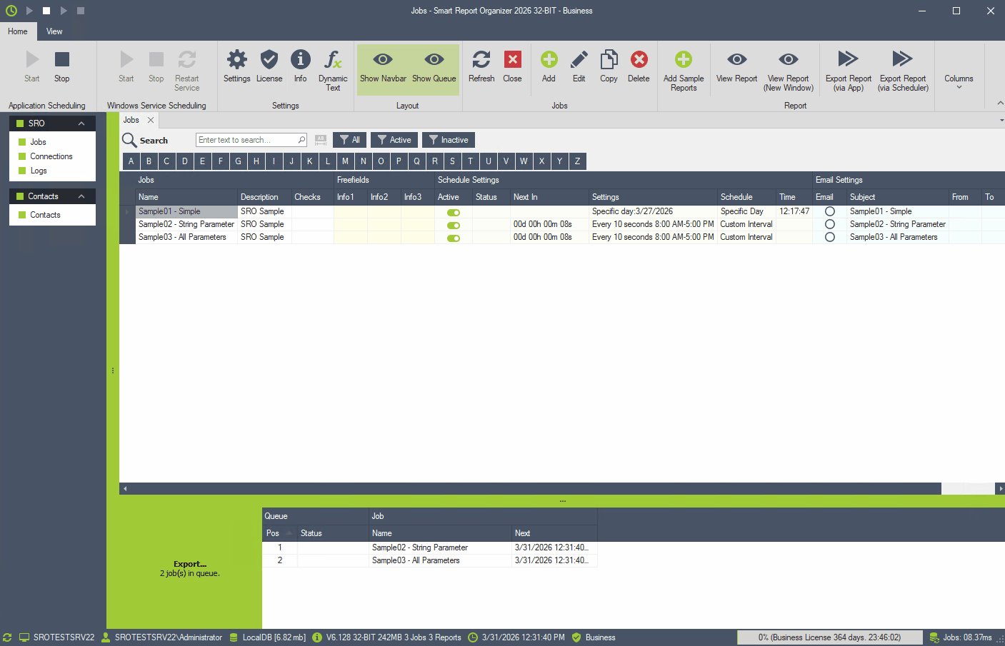Schedule Custom Interval (Include & Exclude Days)