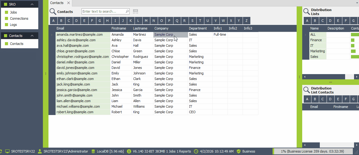 Edit records like in Excel