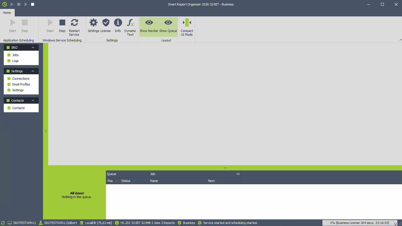 Smart Report Organizer PDF History – show latest PDF versions